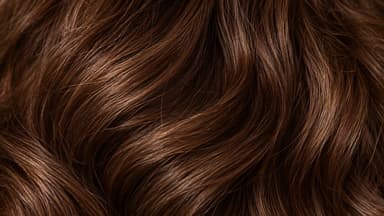 Soft brunette hair texture